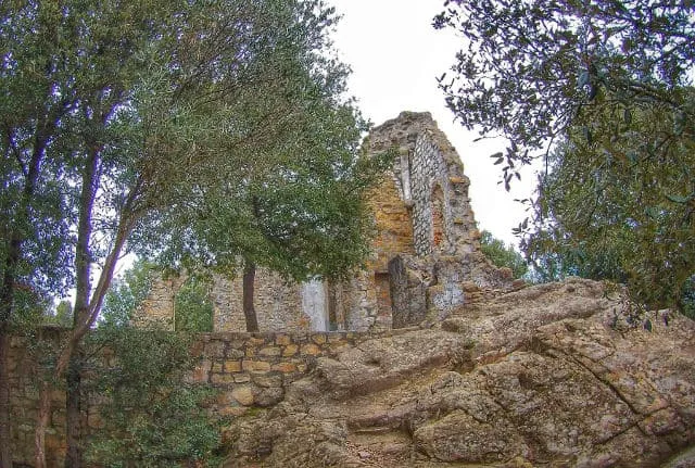 Veduta dell'Eremo di Sant'Antonio del Mesco